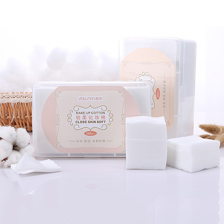 Bông Tẩy Trang YOUSHA 1000 Miếng COTTON Mềm Mịn Dai PC637