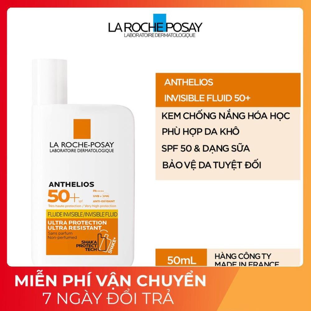 Kem Chống Nắng LA ROCHE POSAY Anthelios Shaka Fluid SPF 50+ Cho Da Nhạy Cảm chính hãng | BigBuy360 - bigbuy360.vn