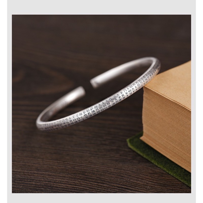 Vòng Tay Khắc Bát Nhã Tâm Kinh Phật Giáo VT249