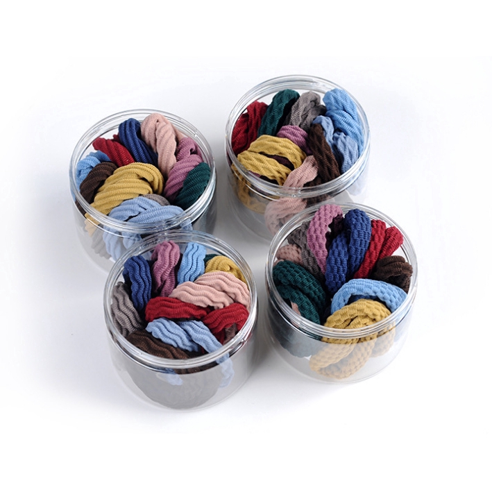 10 Dây buộc tóc đuôi ngựa co dãn