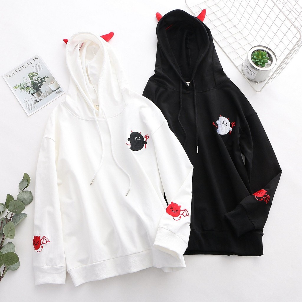 [FREESHIP_50K] Áo hoodie nam nữ hình Ác Quỷ siêu cute AnNgo - NL165 | BigBuy360 - bigbuy360.vn