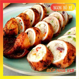 Mực ống nhòi thịt