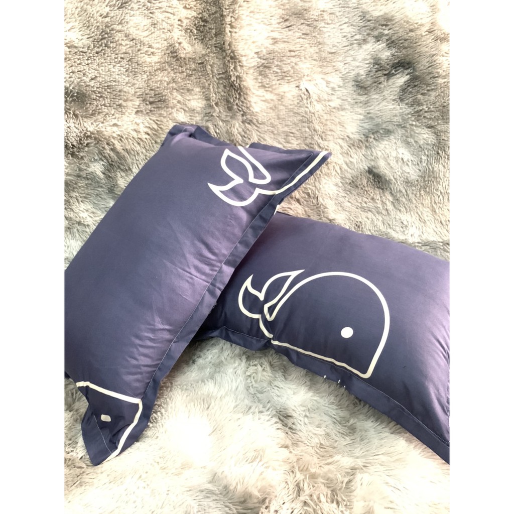 Combo 2 áo gối nằm cotton poly,free ship,vỏ gối nằm giá rẻ,chát chọn mẫu-lá khoai | BigBuy360 - bigbuy360.vn