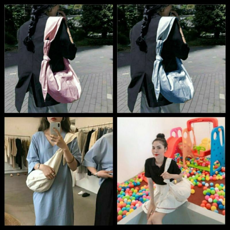 Túi đeo vai/đeo chéo  - THẮT NÚT - CÁI BANG