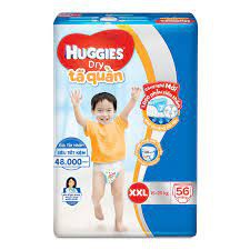 [HCM] Tã quần Huggies đủ size M74/L68/XL62/XXL56