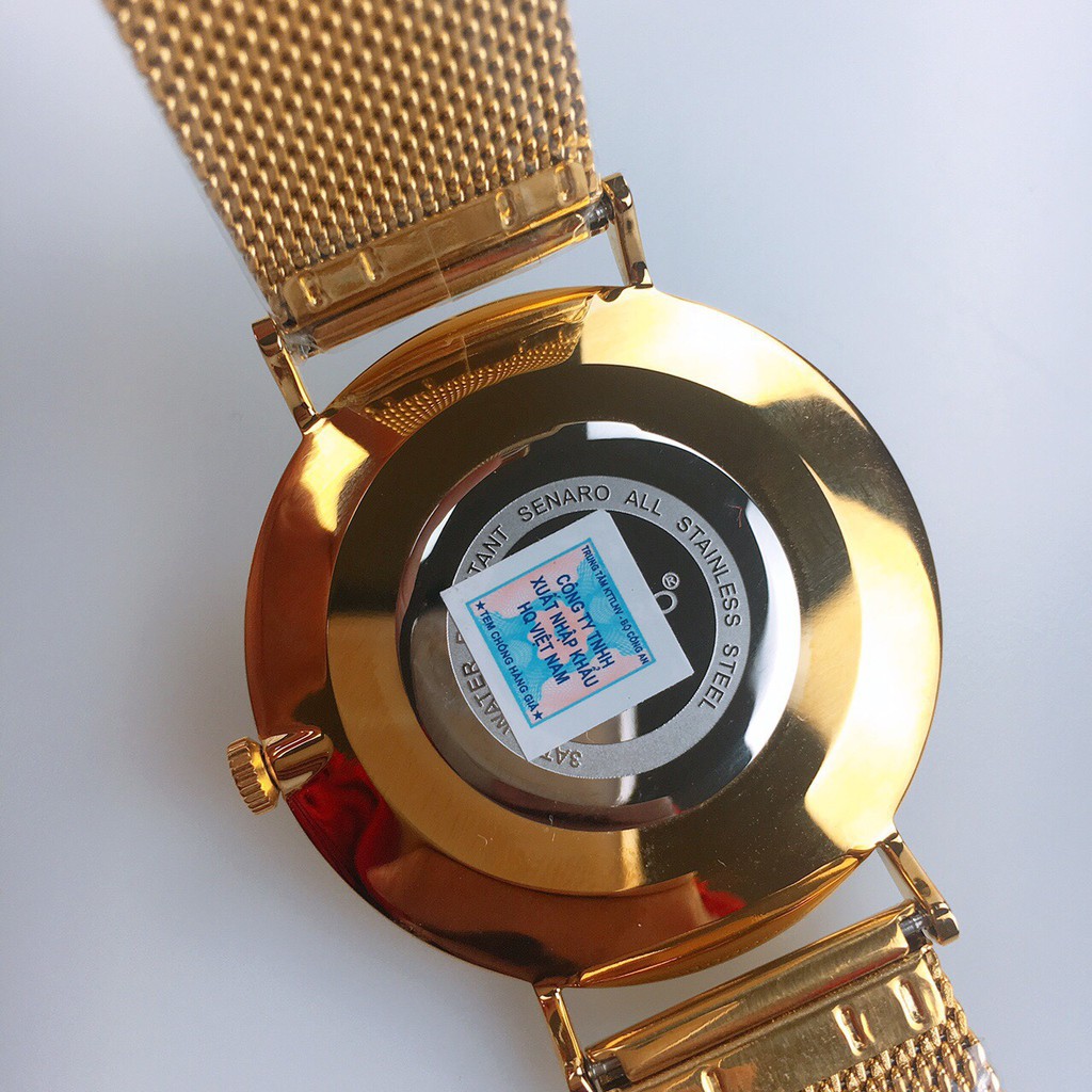 Đồng hồ nam SENARO Every Time Large 66017G thương hiệu Nhật Bản - MỚI 100% CHÍNH HÃNG LAMY WATCH