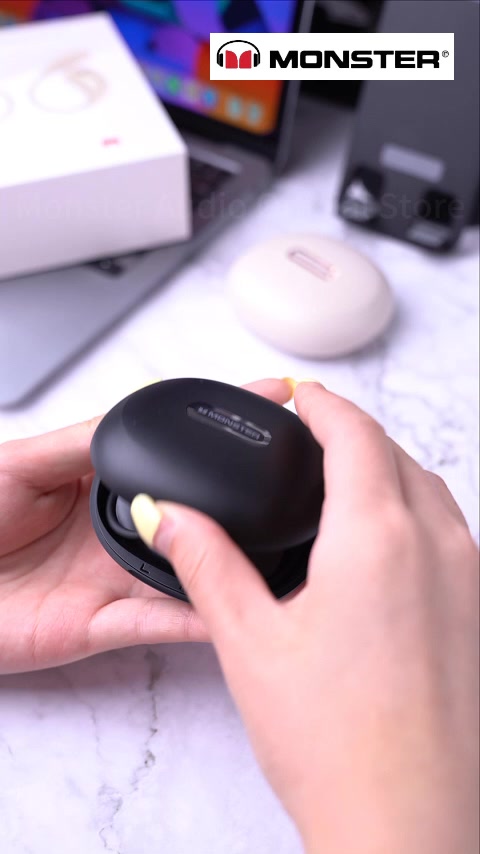 Monster Open Ear AC210 Bluetooth 5.4 Tai Nghe Không Dây OWS Mở Hoàn Toàn Earhook IPX5 Chống Nước | BigBuy360 - bigbuy360.vn