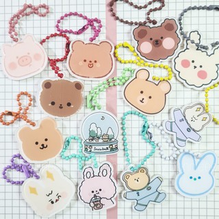 Móc khóa tiện ích dây màu siêu cute (M4)