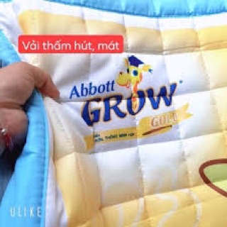 Thảm nằm chơi, đệm trong nôi, cũi, giường cho bé trần bông chống trơn trượt