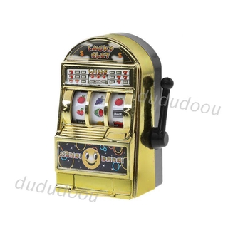[Do]  1pc Lucky Jackpot Mini Fruit Slot Machine Fun Birthday Gift Kids Educational Toy