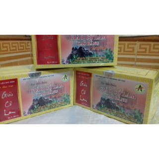combor 3 hộp trà giảo cổ lam túi lọc, hàng đảm bảo 100% nguyên chất, sạch, có chứng nhận VSATTP