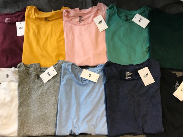 Áo thun basic - hình thật