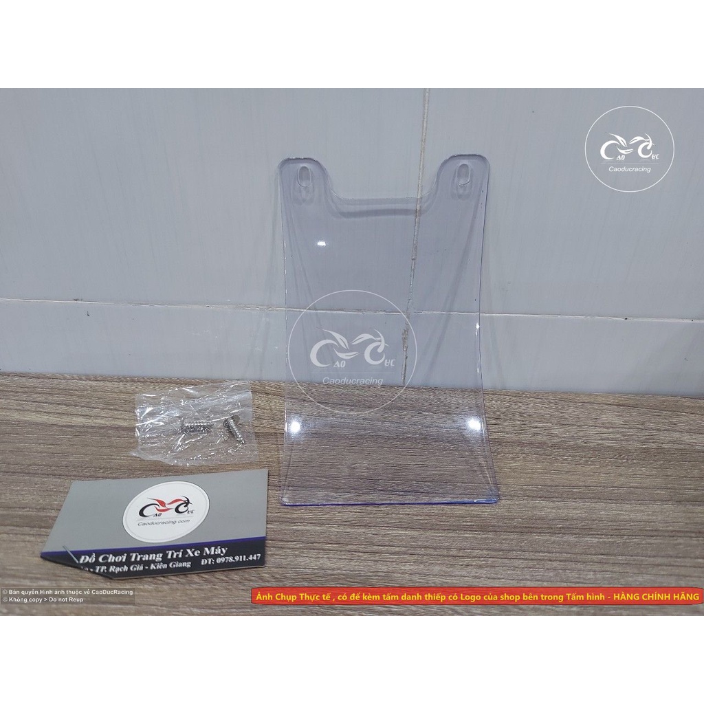 Mica che phuộc loại dẻo dầy - Miếng chắn bùn phuộc sau loại dẻo cho exciter raider winner sonic