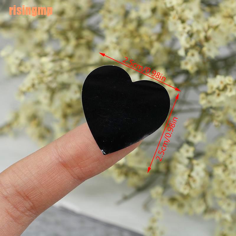 Cuộn 500 Miếng Dán Niêm Phong Hình Trái Tim Xinh Xắn