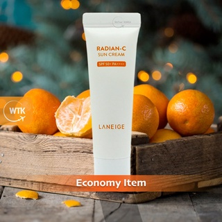 Kem chống nắng làm trắng da LANEIGE Radian-C Sun Cream 10ml - Whitening Sunscreen (Mini Version)