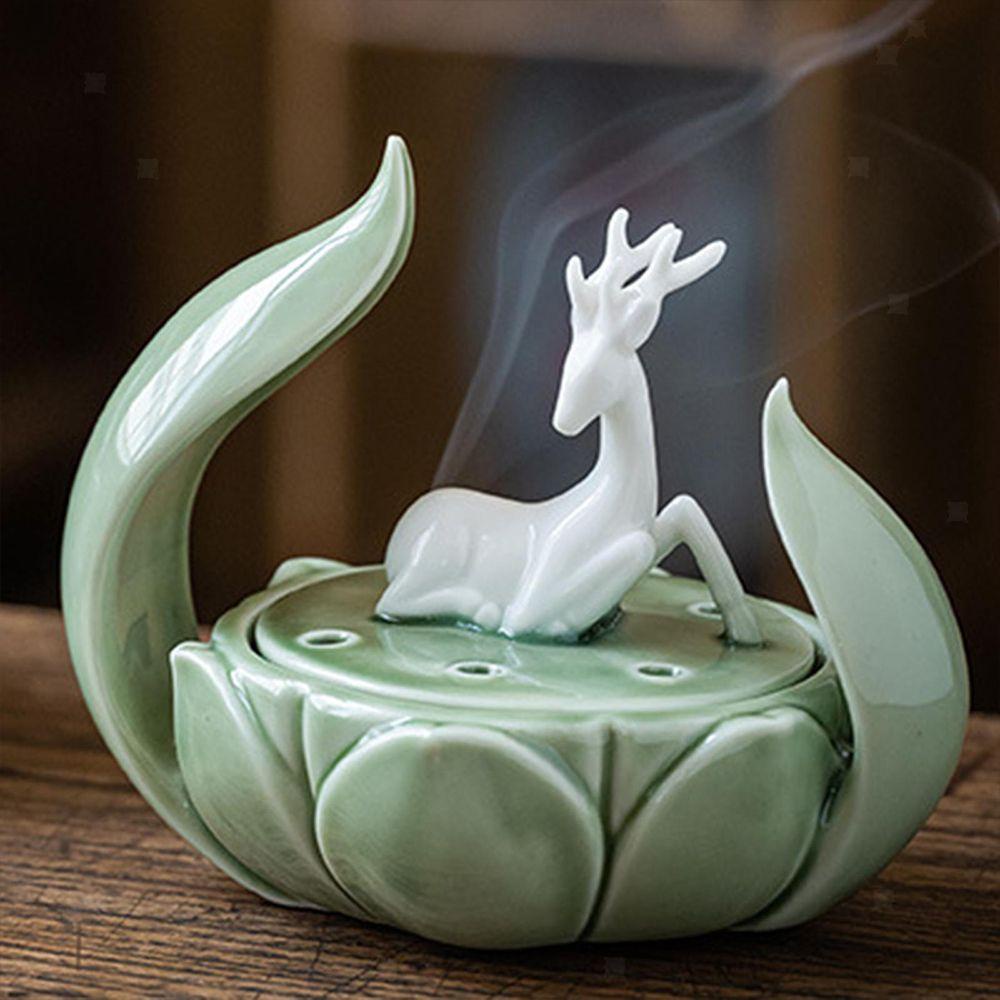 KRNY Đế Đốt Trầm Hương Thủ Công Dùng Trang Trí Nhà Cửa