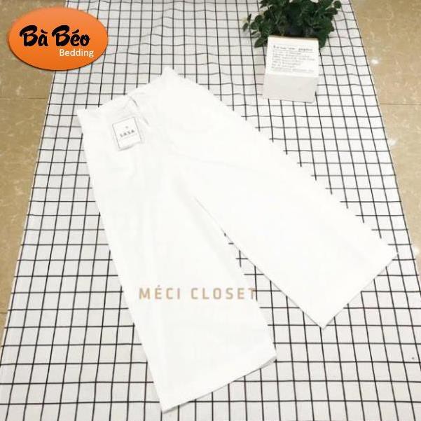 Quần đũi ống rộng cúc khoá dáng lỡ 80cm (quần ống rộng, Quần Đũi, Chất Liệu Cát Hàn, Quần Ngố Nữ,Quần Nữ Đẹp) | BigBuy360 - bigbuy360.vn