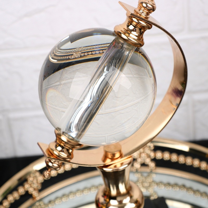 Quả cầu pha lê trang trí bàn làm việc, quà tặng nhà mới tân gia
