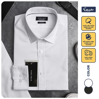 Áo sơ mi nam gấp hộp chất liệu vải nến cao cấp phong cách thời trang Hàn Quốc ELNIDO