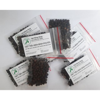 {FreeShip} Hạt Tiêu Đen Bình Phước Gói 25gram