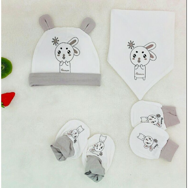 Phụ kiện mũ/bao tay/bao chân Avaler cho trẻ sơ sinh