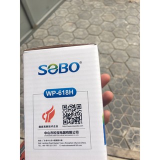 Lọc thác(lọc treo)SOBO WP-618H dùng cho bể cá cảnh