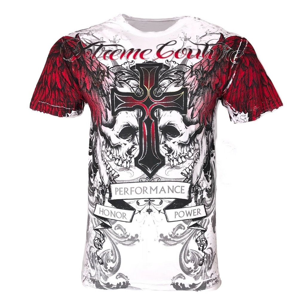 XTREME Áo Thun Nam Hình Đầu Lâu Xe Đạp carnivore mma new court flight