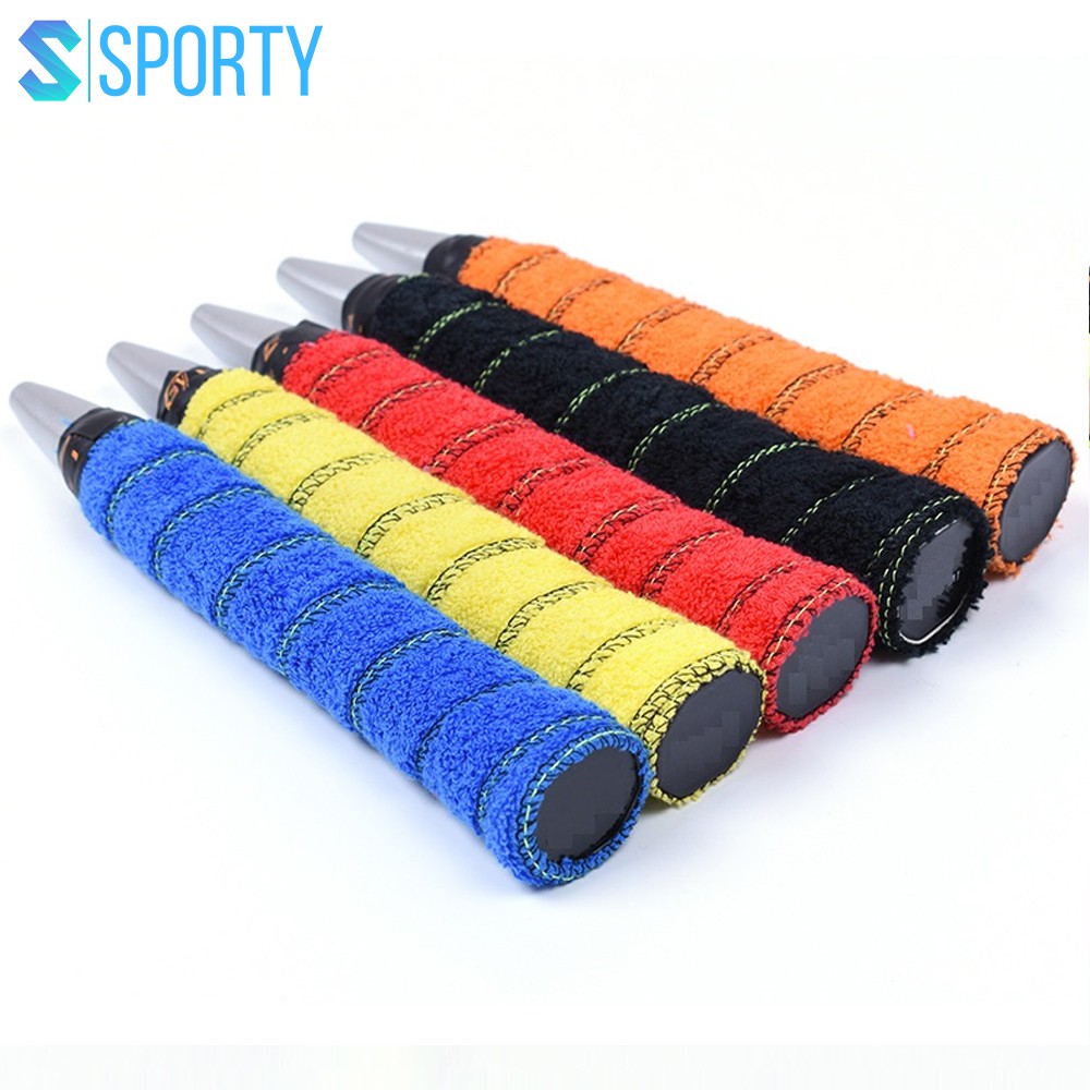 [Mã FAMAYMA giảm 10K đơn 50K] Cuốn cán vợt cầu lông SPORTY SP03 chất vải thoáng khí, êm tay, thoát mồ hôi