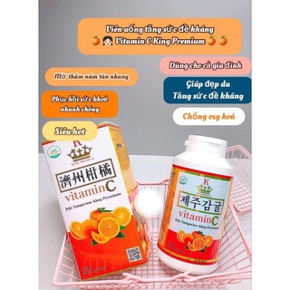 Viên ngậm Vitamin C nguyên chất Jeju -Hàn