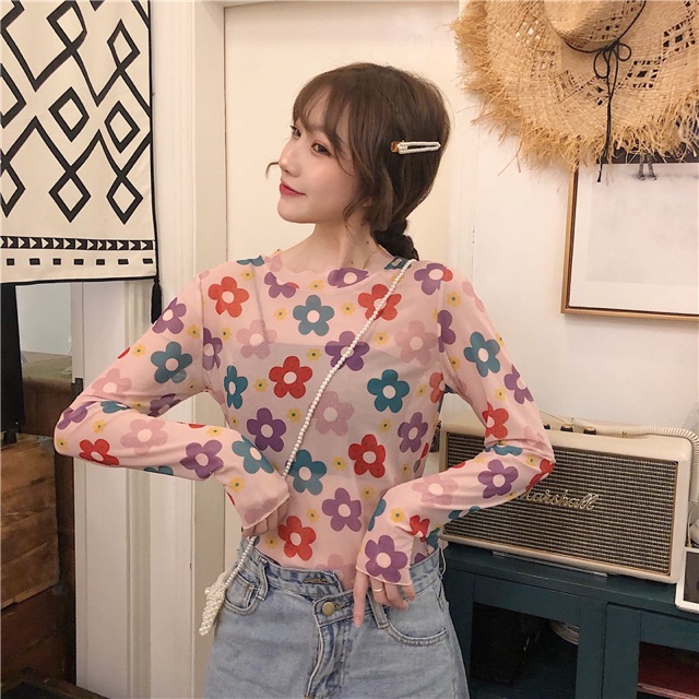 ÁO HOA ULZZANG
