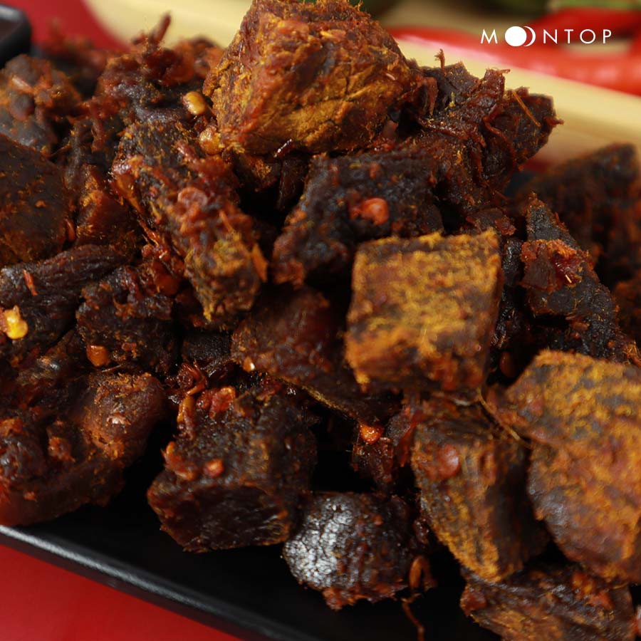 BẮP BÒ VIÊN MỀM THỢ SĂN - Hàng cao cấp loại 1 - Thịt khô homemade Moontop - Chất từng miếng thịt | BigBuy360 - bigbuy360.vn