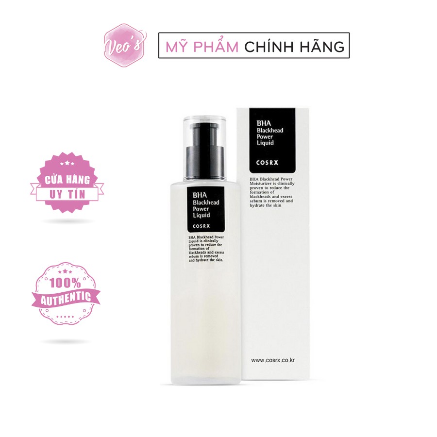 COSRX BHA Blackhead Power Liquid đẩy mụn đầu đen