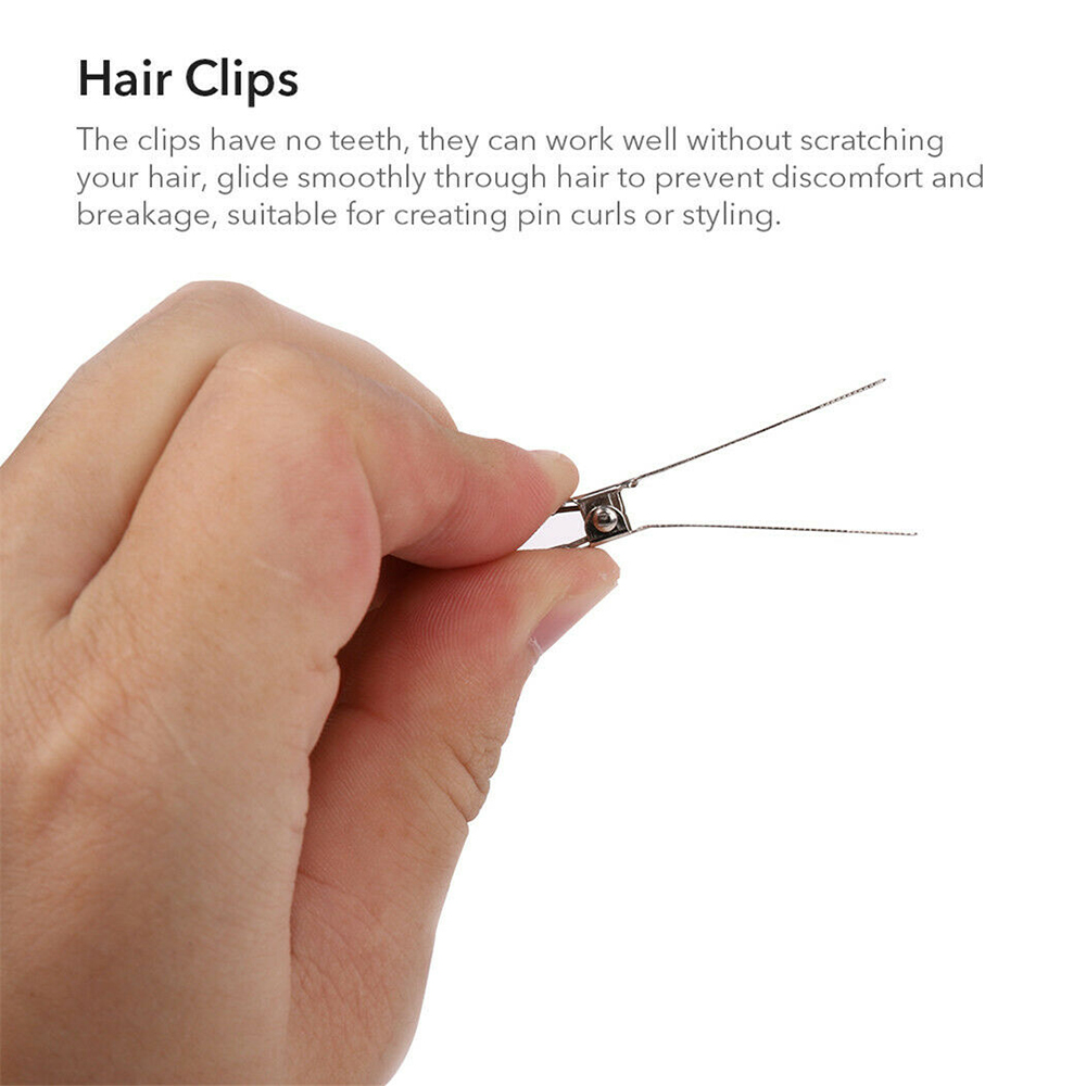 [Hàng mới về] Set 24 kẹp giữ nếp tóc tạo kiểu chuyên nghiệp chất lượng cao