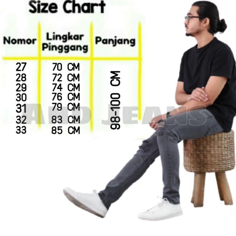 Đặc Biệt /Quần JEANS Nam Dáng Ôm Mềm Rách Gối Thời Trang SIZE 27-33