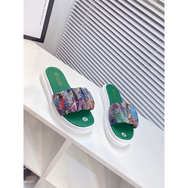 Dép nữ bản ngang nhúm 3D đế đúc siêu xinh hàng chất lượng cao lên chân cực đẹp - Chi Chanh Store