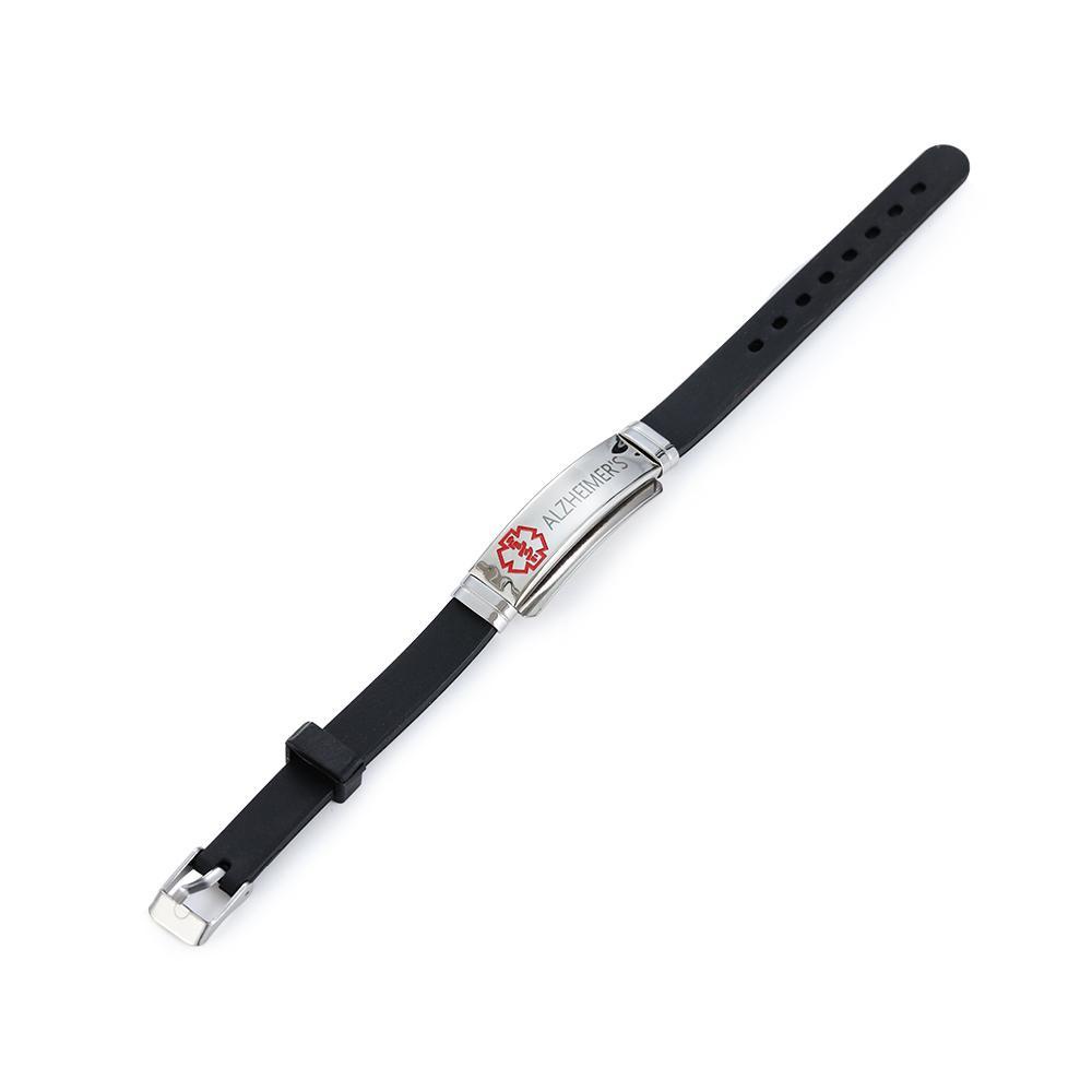 Vòng Tay Silicone Cảnh Báo Y Tế Khẩn Cấp