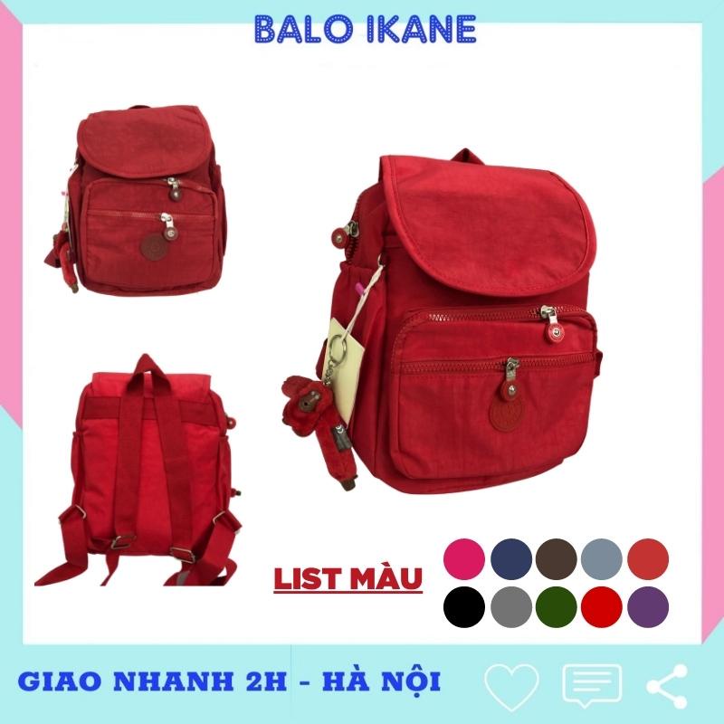 Balo thời trang nữ KL1808   vải dù canvas Kipling cao cấp cho bé đi học -𝗕𝗔𝗟𝗢 𝗜𝗞𝗔𝗡𝗘