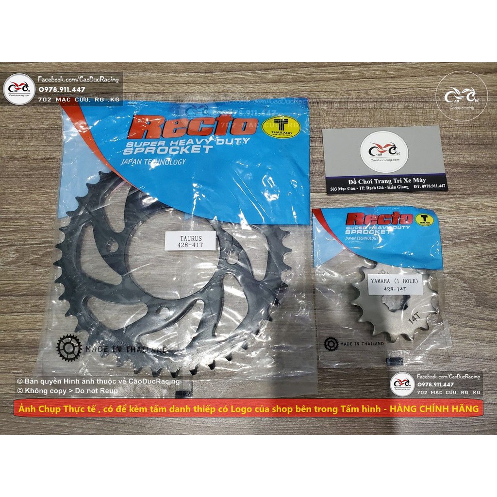 Nhông Đĩa Recto Taurus và sirius