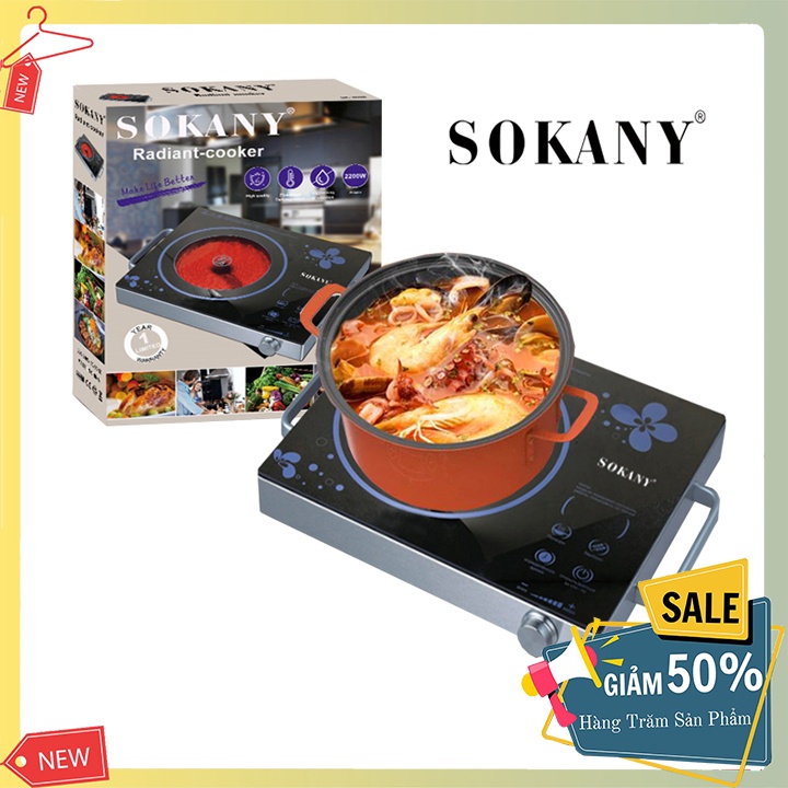Bêp Hồng Ngoại, Bếp Điện Hồng Ngoại Không Kén Nồi SOKANY SK 3568