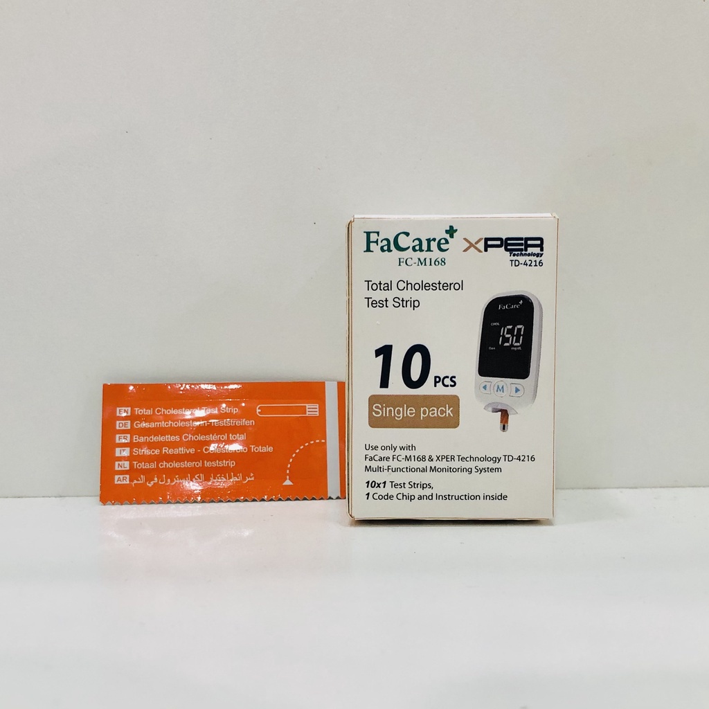 Que thử Mỡ máu (Cholesterol) dành cho Máy đo đa năng Facare 5 trong 1 FC-M168 (TD-4216)