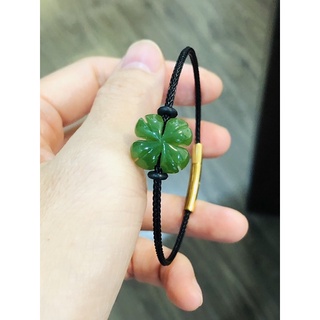 vòng tay cỏ 4 lá may mắn