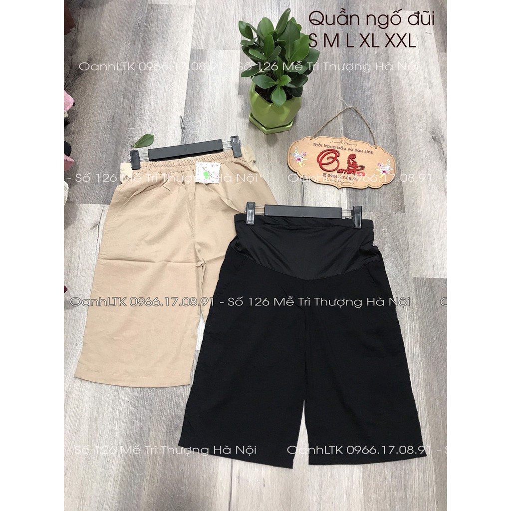 Quần Ngố Bầu - Quần lửng bầu ông rộng Mềm Mát(38-73kg)