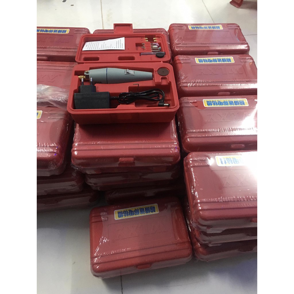 Bộ máy khoan mài cắt cầm tay mini loại