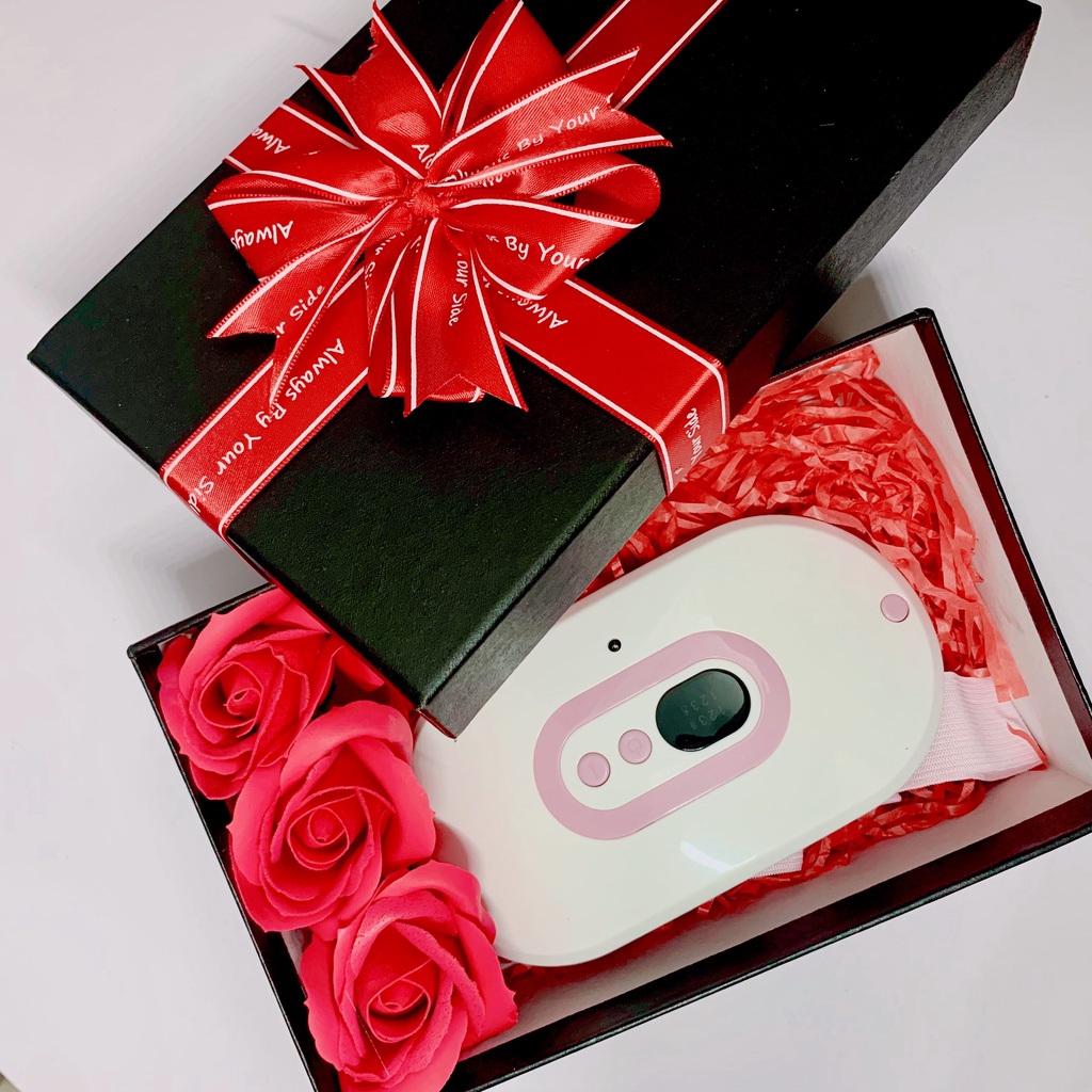 Đai Massage Bụng Kinh Cho Bạn Gái Máy Làm Ấm Chườm Nóng Giảm Đau Mát Xa Đến Ngày Và Kỳ Kinh Nguyệt