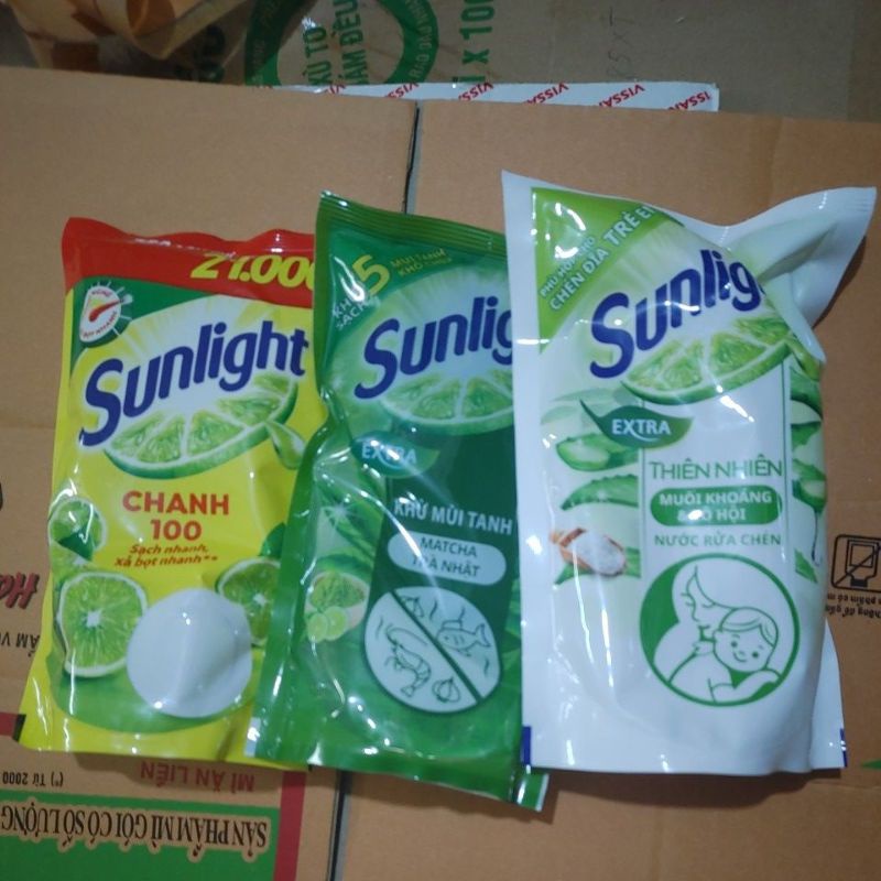 NƯỚC RỬA CHÉN BÁT SUNLIGHT TÚI