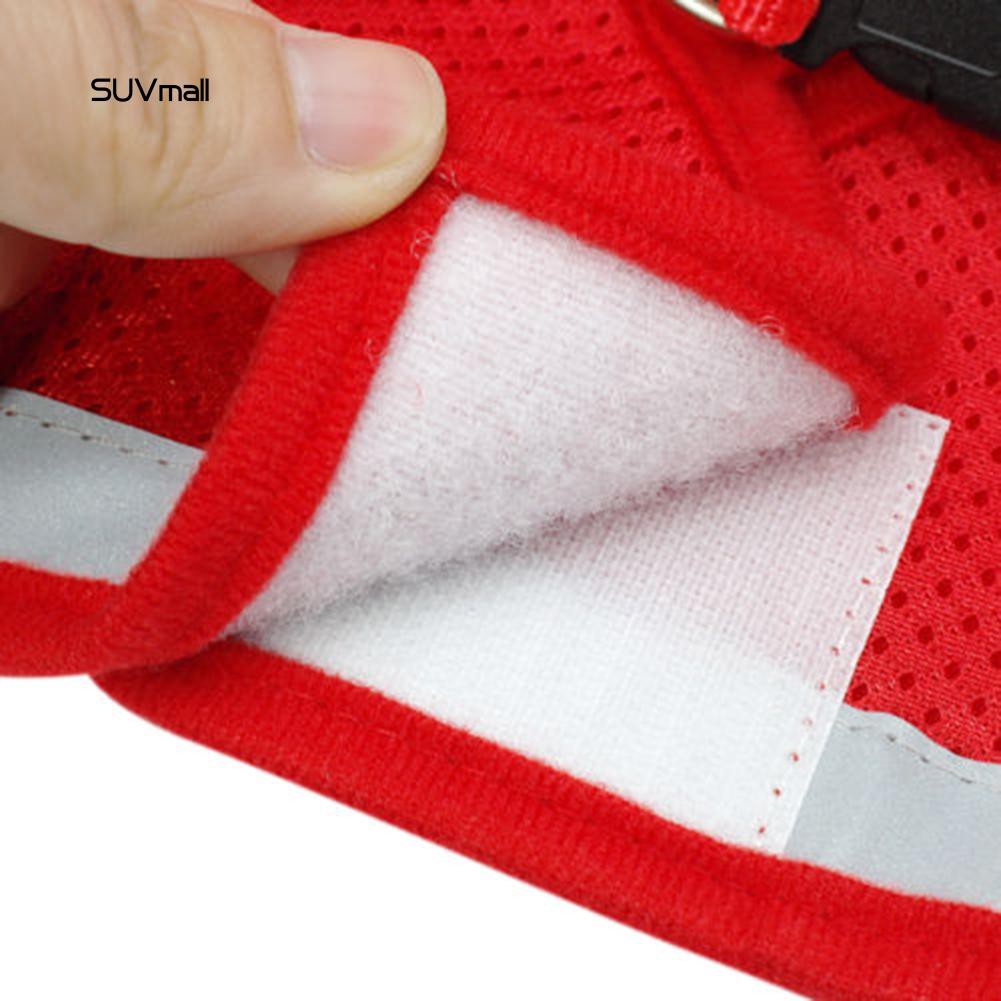 SUV-Pet Cat Small Dog Adjustable Reflective Walking Harness Vest with Lead Leash