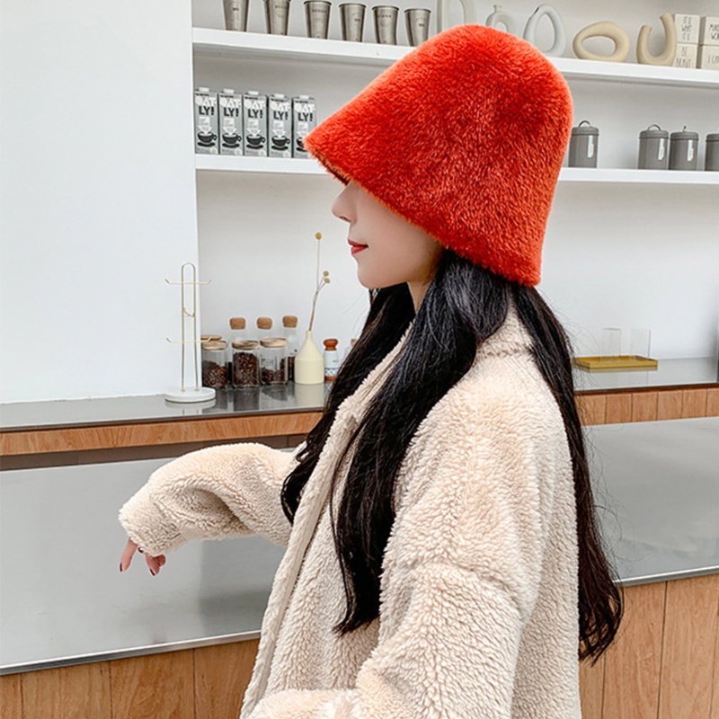 Nón Tai Bèo Giả Lông Chồn Màu Sắc Nhã Nhặn Dành Cho Nữ