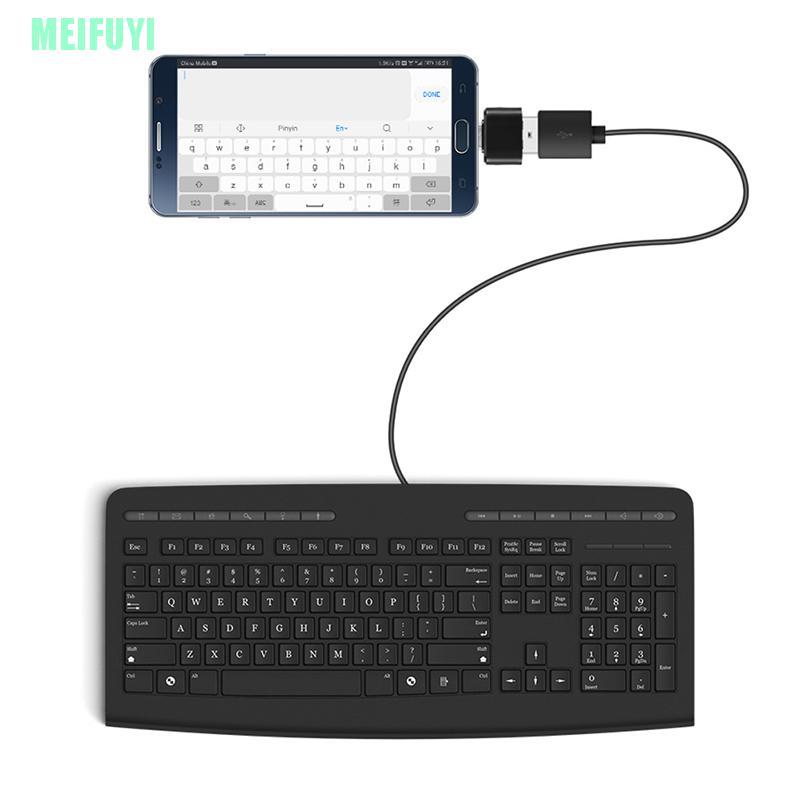Set 2 Đầu Chuyển Đổi Từ Giác Cắm Usb Type C Sang Cổng Usb 2.0