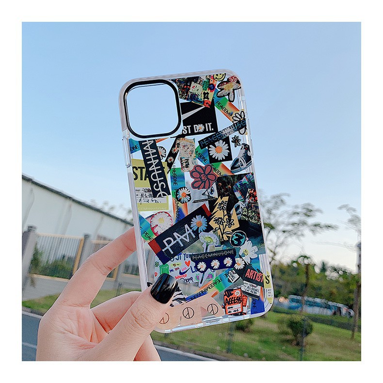 Ốp lưng iphone PM Artist Chất PM Cao Cấp Chống Trơn Trượt 6/6s/7plus/8/8plus/x/xs/xs max/11/11 promax DT02 Dino Case