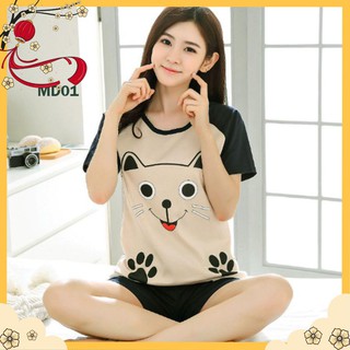 Set đồ bộ nữ mặc ở nhà md01